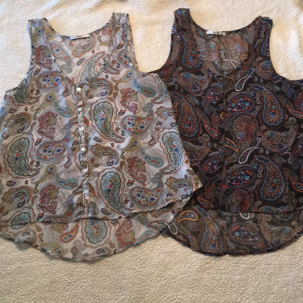 Pair of Papaya Summer tops